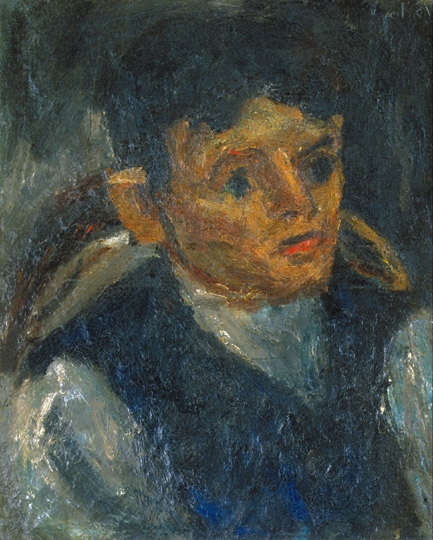 Czóbel Béla (1883-1976) Boyportrait, 1914
