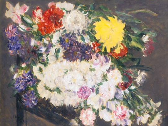 Csók István (1865-1961) Virágcsendélet