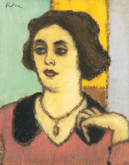 Rippl-Rónai József (1861-1927) Bözsike (The portrait of Erzsébet Rippl), 1914