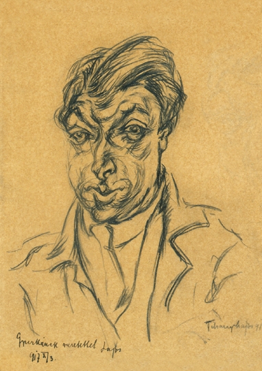 Tihanyi Lajos (1885-1938) Self-portrait, 1917
