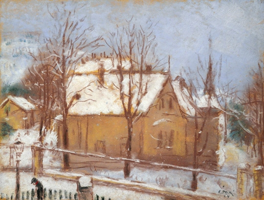 Rippl-Rónai József (1861-1927) Kelenhegyi villa, 1924