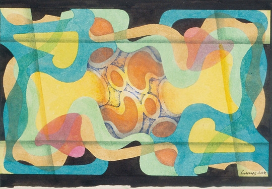 Czumpf Imre (1898-1973) Proliferation of colours