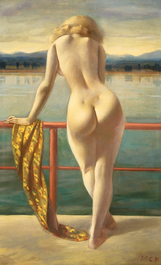 Molnár C. Pál (1894-1981) The Venus of Lupa-island
