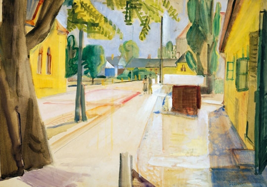 Szobotka Imre (1890-1961) Zebegényi utca