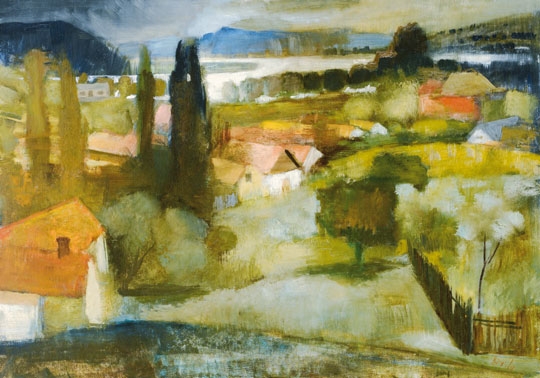 Szőnyi István (1894-1960) Danube bend (Zebegény), 1937