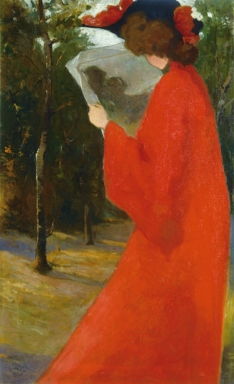 Faragó Géza (1877-1928) Séta az erdőben
