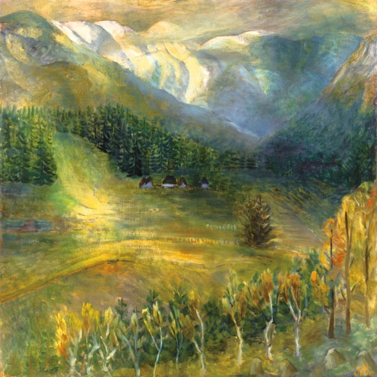 Klie Zoltán (1897-1992) Alps of Brasso, 1943