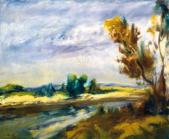 Holló László (1887-1976) Landscape, 1928