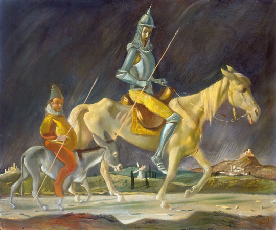 Molnár C. Pál (1894-1981) Don Quijote
