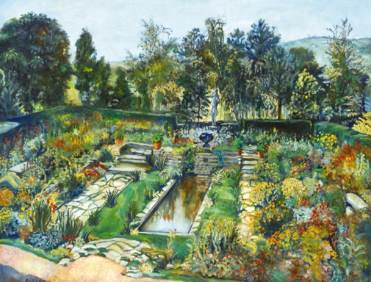 Batthyány Gyula (1887-1959) Garden
