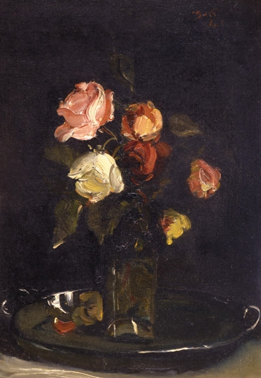 Rudnay Gyula (1878-1957) Flower still-life, 1916