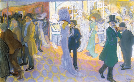 Batthyány Gyula (1887-1959) Toulouse-Lautrec at the Moulin Rouge, 1909