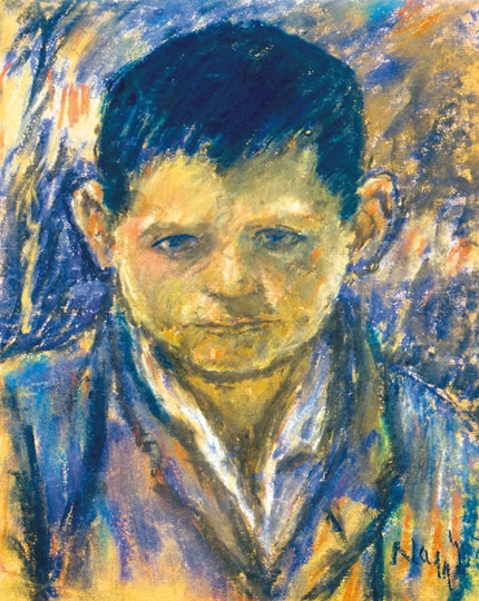Nagy István (1873-1937) Boy-portrait