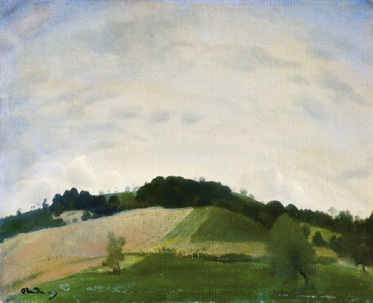 Rudnay Gyula (1878-1957) Landscape of Bábony