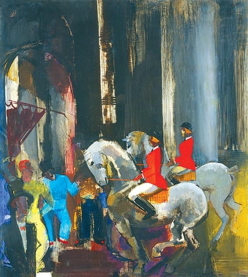 Aba-Novák Vilmos (1894-1941) Circus, around 1934