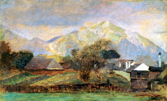 Mednyánszky László (1852-1919) Landscape