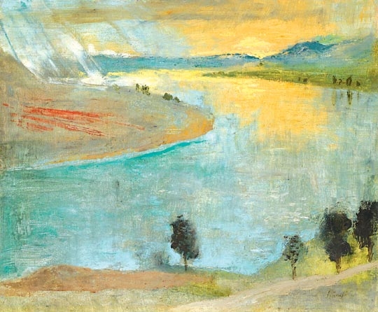 Szőnyi István (1894-1960) The Danube-bend