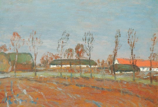 Rippl-Rónai József (1861-1927) Flat landscape