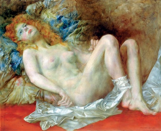 Karlovszky Bertalan (1858-1938) Woman Nude