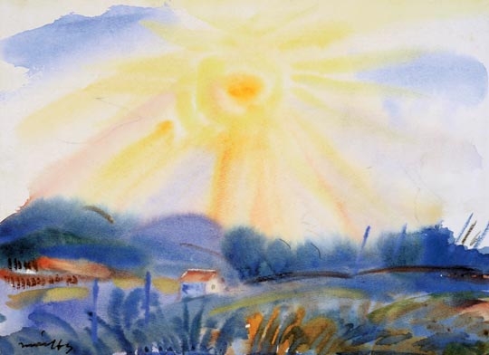 Márffy Ödön (1878-1959) Midday sun, 1924