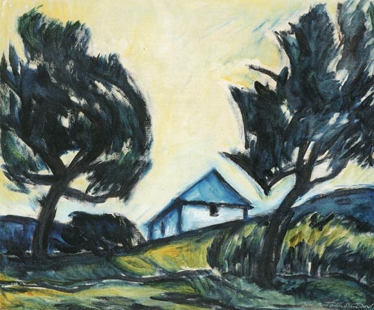 A. Tóth Sándor (1904-1980) Expresszív erdő, 1961