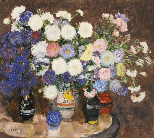 Csók István (1865-1961) Flower Still-life, 1917