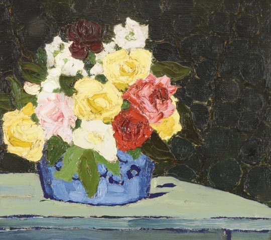 Balla Béla (1882-1965) Roses, around 1910