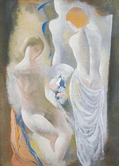 Kádár Béla (1877-1956) Nudes with Still-life