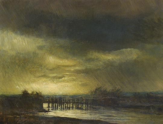 Mednyánszky László (1852-1919) Sunrise
