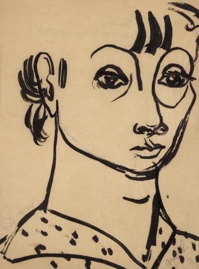 Anna Margit (1913-1991) Self-portrait, 1936