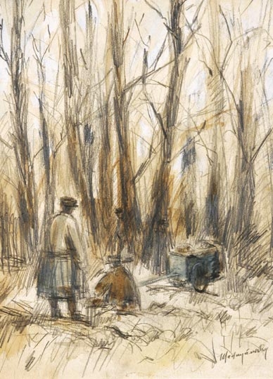 Mednyánszky László (1852-1919) Katonák az erdőben