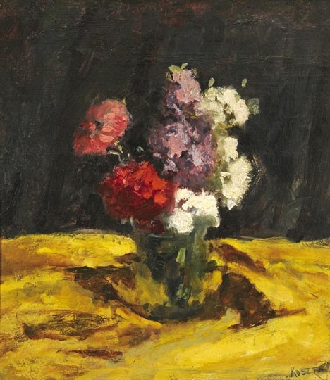 Koszta József (1861-1949) Flower Still-life