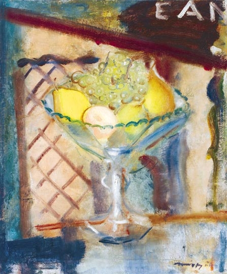 Márffy Ödön (1878-1959) Fruit Still-life, 1928