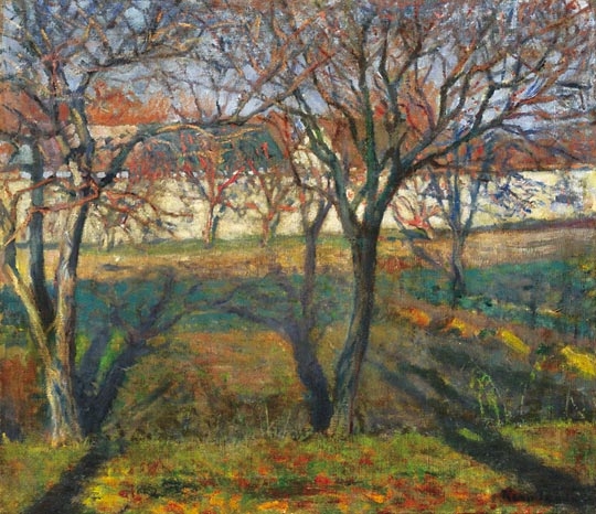 Kernstok Károly (1873-1940) Colourful Trees