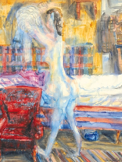 Paizs Goebel Jenő (1899-1944) Woman Nude, 1943