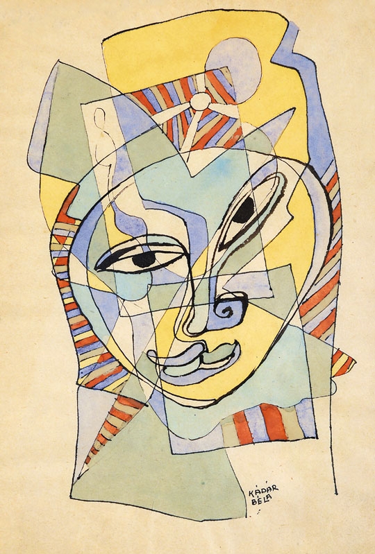 Kádár Béla (1877-1956) Mask