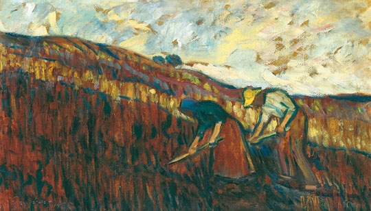Egry József (1883-1951) Reapers, 1911