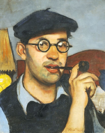 Pólya Tibor (1886-1937) Self-portrait