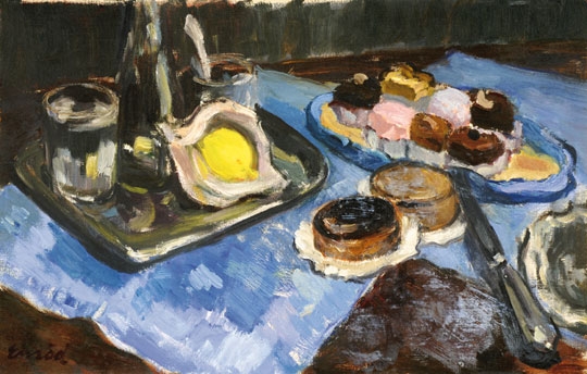 Emőd Aurél (1897-1958) Still-life with Lemons