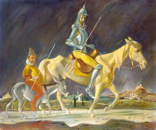 Molnár C. Pál (1894-1981) Don Quijote