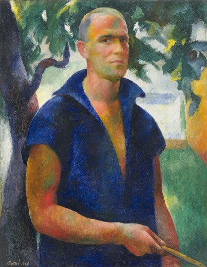 Patkó Károly (1895-1941) Self-portrait, 1927