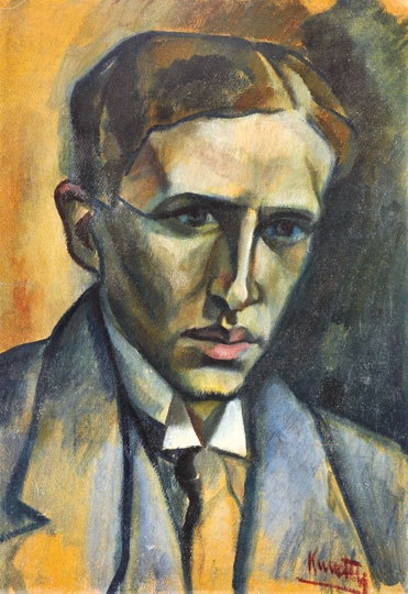 Kmetty János (1889-1975) Man Portrait
