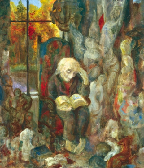 Szabó Vladimir (1905-1991) The Collector
