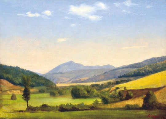 Szinyei Merse Pál (1845-1920) Svinka völgye, 1864