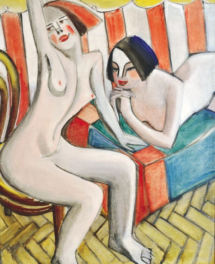 Futásfalvi Márton Piroska (1899-1996) Two Nudes, around 1931