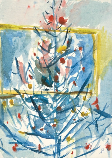 Bernáth Aurél (1895-1982) Karácsonyfa