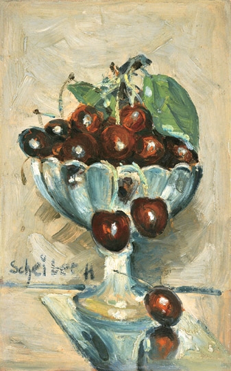 Scheiber Hugó (1873-1950) Cseresznyekehely