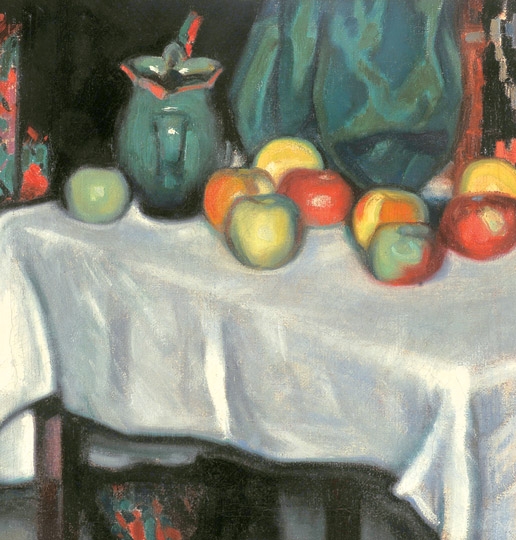Szigeti Jenő (1881-1944) Csendélet almákkal