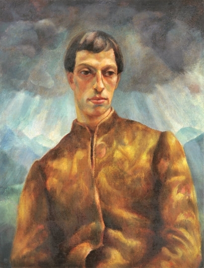 Korb Erzsébet (1899-1925) Pécsi József arcképe, 1923 körül