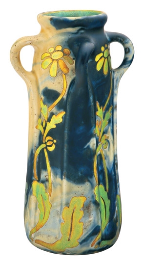 Zsolnay Vase with four Handles, Zsolnay, around 1900